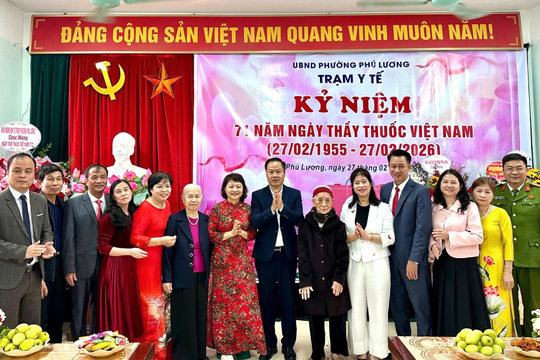 Phường Phú Lương: Kỷ niệm 71 năm Ngày Thầy thuốc Việt Nam