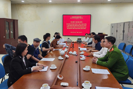 Phường Khương Đình: Chi trả tiền bồi thường, gỡ “điểm nghẽn” giải phóng mặt bằng Vành đai 2,5