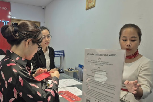 Giá vàng tăng 3 triệu đồng/lượng, lên cao nhất 1 tháng qua