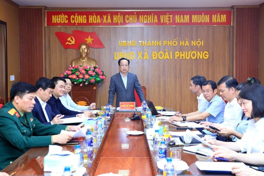 Đồng chí Trần Thế Cương kiểm tra công tác chuẩn bị bầu cử tại ba địa phương