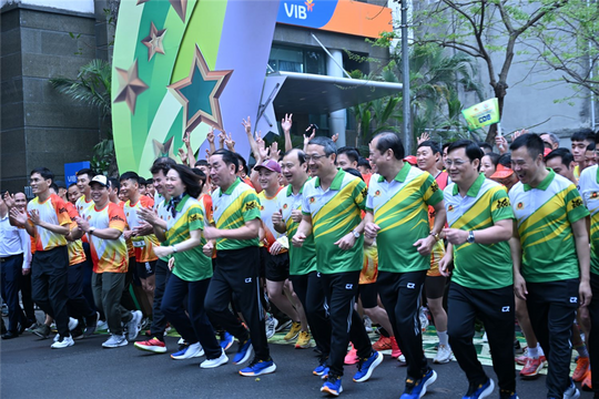 Trên 1 triệu người tham gia Ngày chạy Olympic “Vì sức khỏe toàn dân - Vì an ninh Tổ quốc”
