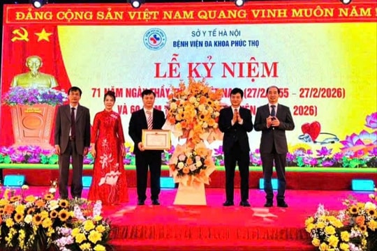 Bệnh viện Đa khoa Phúc Thọ: 60 năm xây dựng và phát triển, vì sức khỏe nhân dân