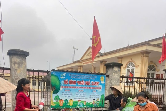 Khu dân cư ngoại thành Hà Nội sáng, xanh trước bầu cử
