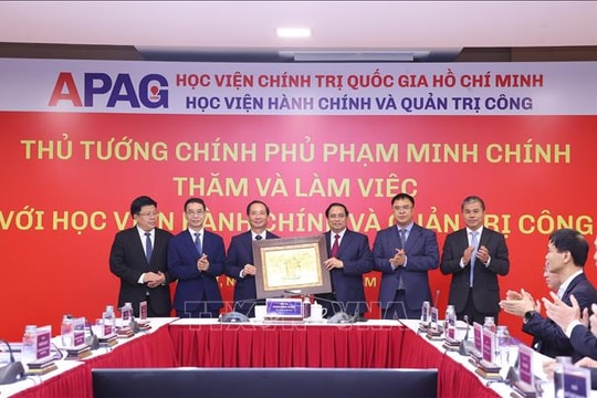 Thủ tướng Phạm Minh Chính: Quản trị hành chính công giữ vị trí bản lề trong toàn bộ tiến trình phát triển