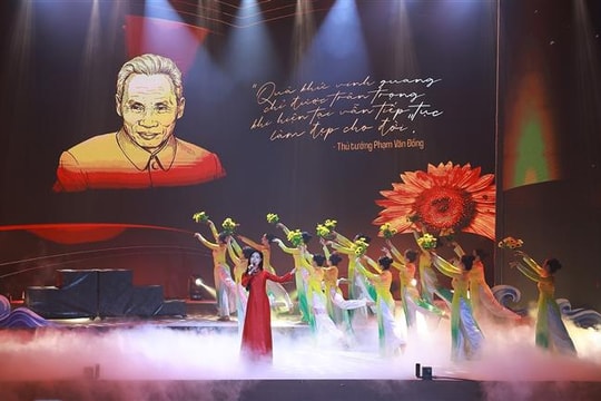 Chương trình nghệ thuật chính luận “Thủ tướng Phạm Văn Đồng - Trọn đời vì nước, vì dân”