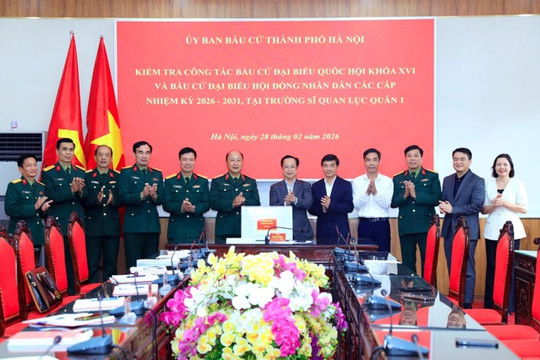 Lãnh đạo thành phố kiểm tra công tác chuẩn bị bầu cử tại Sơn Tây, Đoài Phương, Tùng Thiện