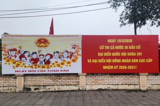 Xã Phúc Thịnh hoàn thành công tác chuẩn bị cơ sở vật chất phục vụ bầu cử