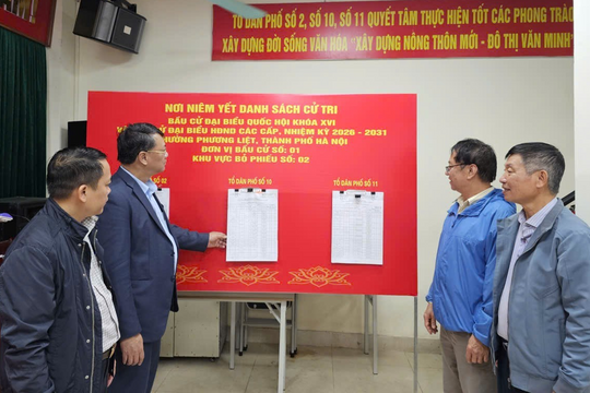 Phường Phương Liệt sẵn sàng cho ngày hội non sông