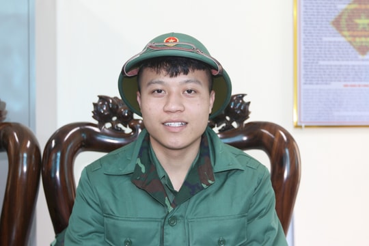 Ước mơ khoác áo lính và hành trình rèn luyện để trưởng thành hơn