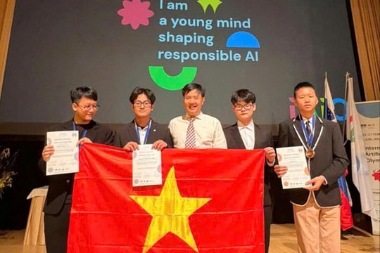 Học sinh Việt Nam giành 3 Huy chương tại Olympic trí tuệ nhân tạo quốc tế