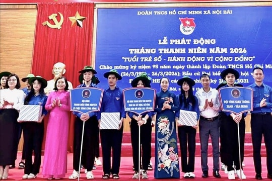 Đoàn Thanh niên xã Nội Bài tổ chức Tháng Thanh niên 2026