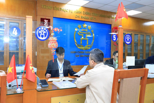 Hà Nội: Đẩy mạnh tái cấu trúc thủ tục hành chính