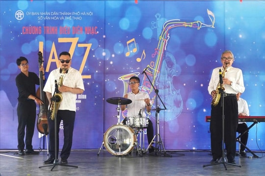 Giai điệu jazz chào tháng 3 lan tỏa không gian Hà Nội