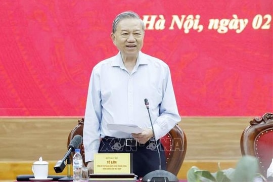 Tổng Bí thư Tô Lâm: Hoàn thiện “bản thiết kế tổng thể” cho mô hình tăng trưởng kinh tế hai con số