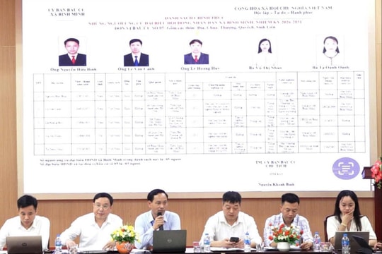 Bình Minh tăng cường tuyên truyền về bầu cử