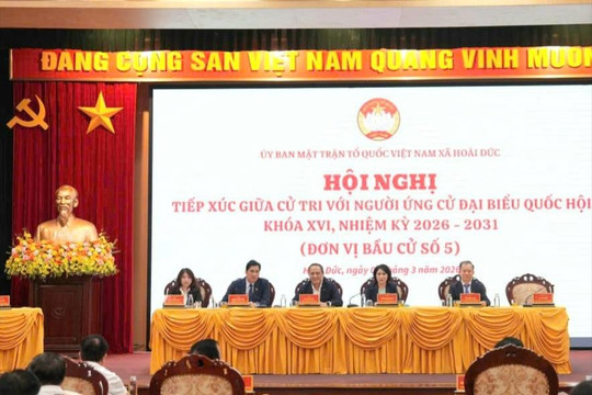 Ứng cử viên đại biểu Quốc hội cam kết là cầu nối vững chắc giữa nhân dân, cử tri với Quốc hội