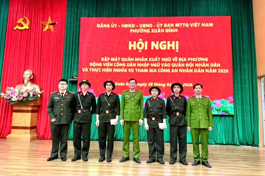 Tiếp lửa cho tuổi trẻ Thủ đô thực hiện nghĩa vụ Công an nhân dân