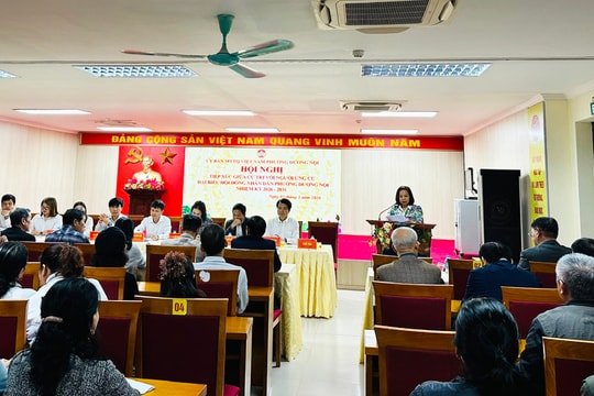 Ứng cử viên HĐND phường Dương Nội - Đơn vị bầu cử số 3 tiếp xúc cử tri