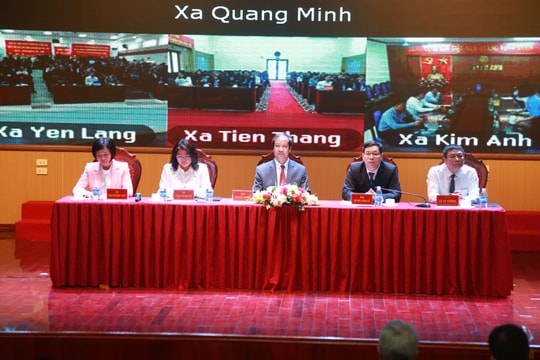 Ứng cử viên đại biểu Quốc hội cam kết hành động vì phát triển bền vững phía Bắc Thủ đô