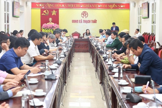 Thạch Thất bảo đảm tiến độ và chất lượng công tác bầu cử