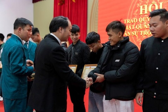 Xã Kim Anh: 34 công dân sẵn sàng lên đường thực hiện nghĩa vụ quân sự