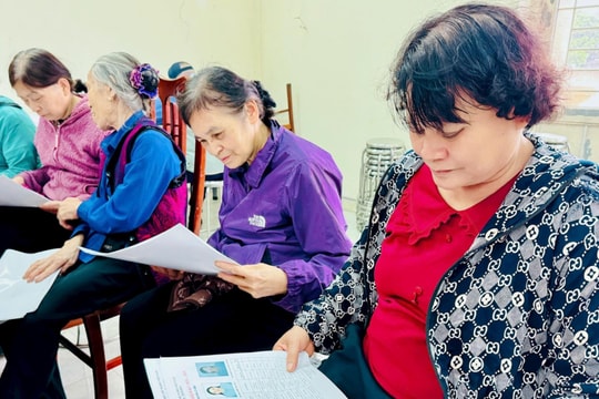 Cử tri Nam Phù gửi trọn niềm tin vào lá phiếu