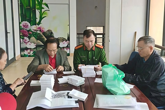 Công an phường Tây Hồ bảo đảm an ninh, trật tự phục vụ bầu cử