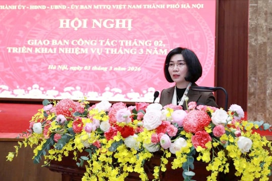 Hà Nội là địa phương đầu tiên tổ chức tiếp xúc cử tri đối với người ứng cử đại biểu Quốc hội