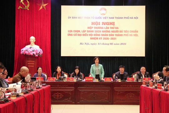Quy trình hiệp thương bầu cử tại Hà Nội bảo đảm dân chủ, khách quan, đúng quy định