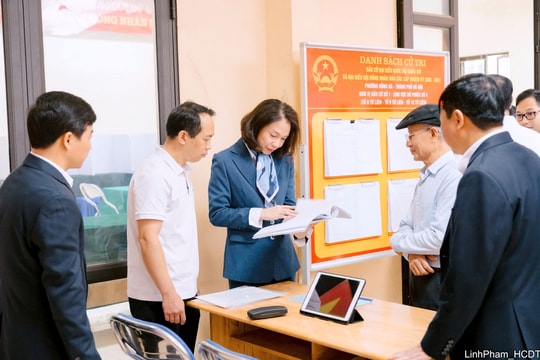Phường Hồng Hà tập trung rà soát, bảo đảm quyền lợi cử tri