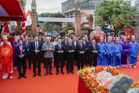 Xã Phúc Thọ khai hội truyền thống đình Tường Phiêu