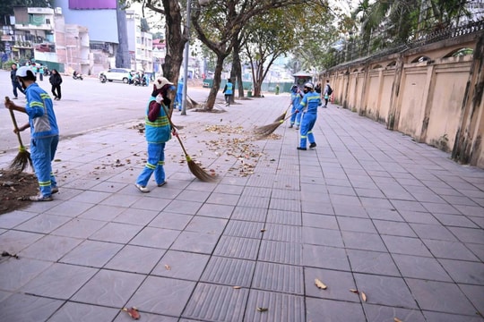 Giữ môi trường xanh, sạch phục vụ ngày bầu cử