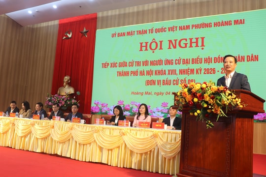 Ứng cử viên đại biểu HĐND thành phố Hà Nội - Đơn vị bầu cử số 8 vận động bầu cử tại 3 phường