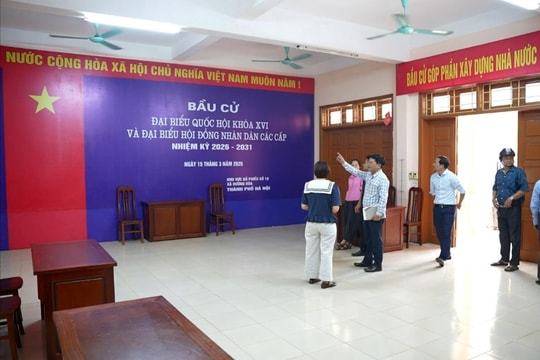 Dương Hòa sẵn sàng cho ngày bầu cử với tinh thần minh bạch, đồng bộ, chặt chẽ