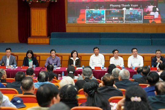 Các ứng cử viên đại biểu HĐND thành phố Hà Nội - Đơn vị bầu cử số 7 vận động bầu cử