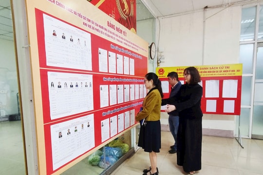 Phường Đại Mỗ sẵn sàng cho ngày hội non sông