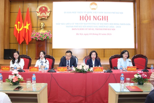 Ứng cử viên đại biểu HĐND TP Hà Nội - Đơn vị bầu cử số 2 vận động bầu cử tại 3 phường