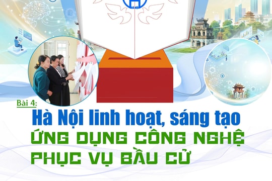 Bài 4: Hà Nội linh hoạt, sáng tạo ứng dụng công nghệ phục vụ bầu cử