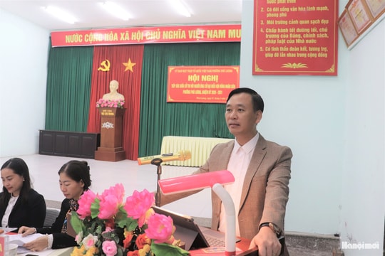 Ứng cử viên HĐND phường Phú Lương - Đơn vị bầu cử số 2 tiếp xúc cử tri