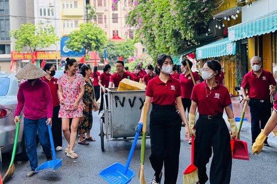 Lan tỏa những “mạch xanh” giữa lòng Thủ đô