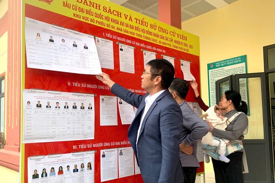 Gửi trọn niềm tin vào lá phiếu