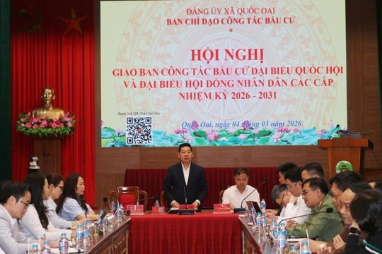 Xã Quốc Oai tập trung cao độ cho công tác bầu cử