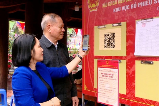 Hà Nội: Đẩy mạnh ứng dụng chuyển đổi số trong công tác bầu cử
