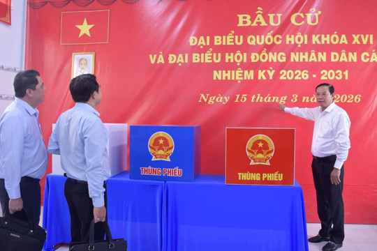 TP Hồ Chí Minh chủ động bảo đảm an ninh, an toàn tuyệt đối cho cuộc bầu cử