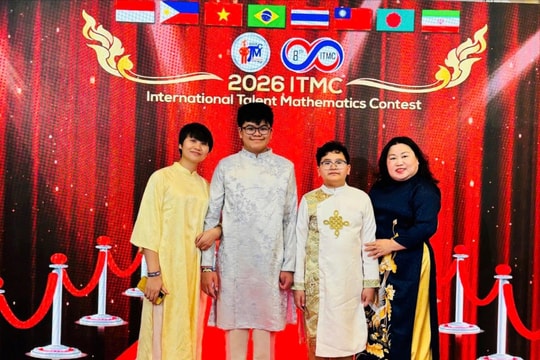 Hai học sinh phường Vĩnh Hưng giành huy chương tại ITMC 2026