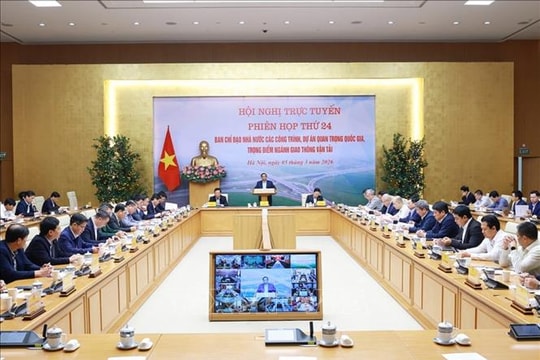 Thủ tướng Phạm Minh Chính chủ trì phiên họp thứ 24 Ban Chỉ đạo các công trình giao thông quan trọng
