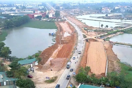 Đề nghị bàn giao mặt bằng thi công Dự án cải tạo Quốc lộ 6 đoạn Ba La - Xuân Mai đúng cam kết