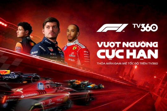 Người hâm mộ Việt Nam được xem trực tiếp Giải đua xe Công thức 1 do TV360 độc quyền phát sóng