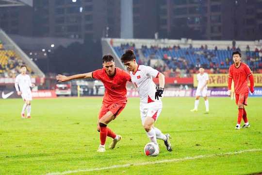 U23 Việt Nam tham dự Giải giao hữu quốc tế CFA Team China – Tây An 2026