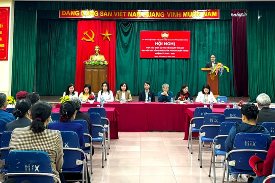 Ứng cử viên HĐND phường Kiến Hưng gặp gỡ cử tri, cam kết hành động vì dân